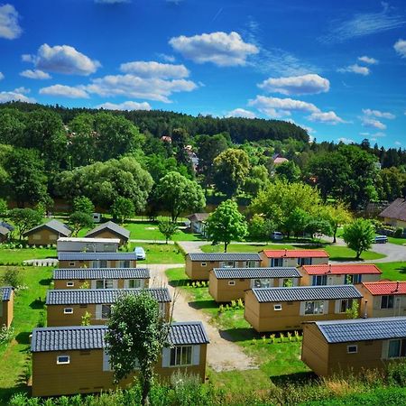 Camping Prima Otel Týn nad Vltavou Dış mekan fotoğraf