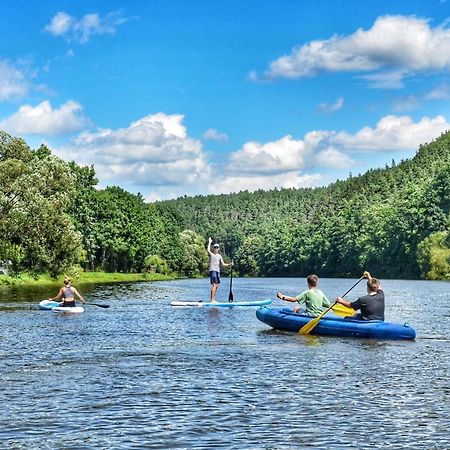 Camping Prima Otel Týn nad Vltavou Dış mekan fotoğraf