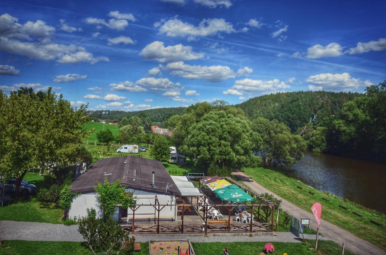 Camping Prima Týn nad Vltavou Dış mekan fotoğraf