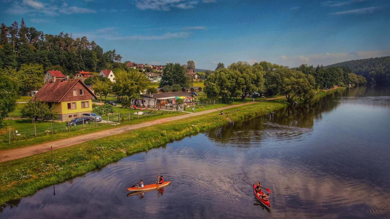 Camping Prima Týn nad Vltavou Dış mekan fotoğraf