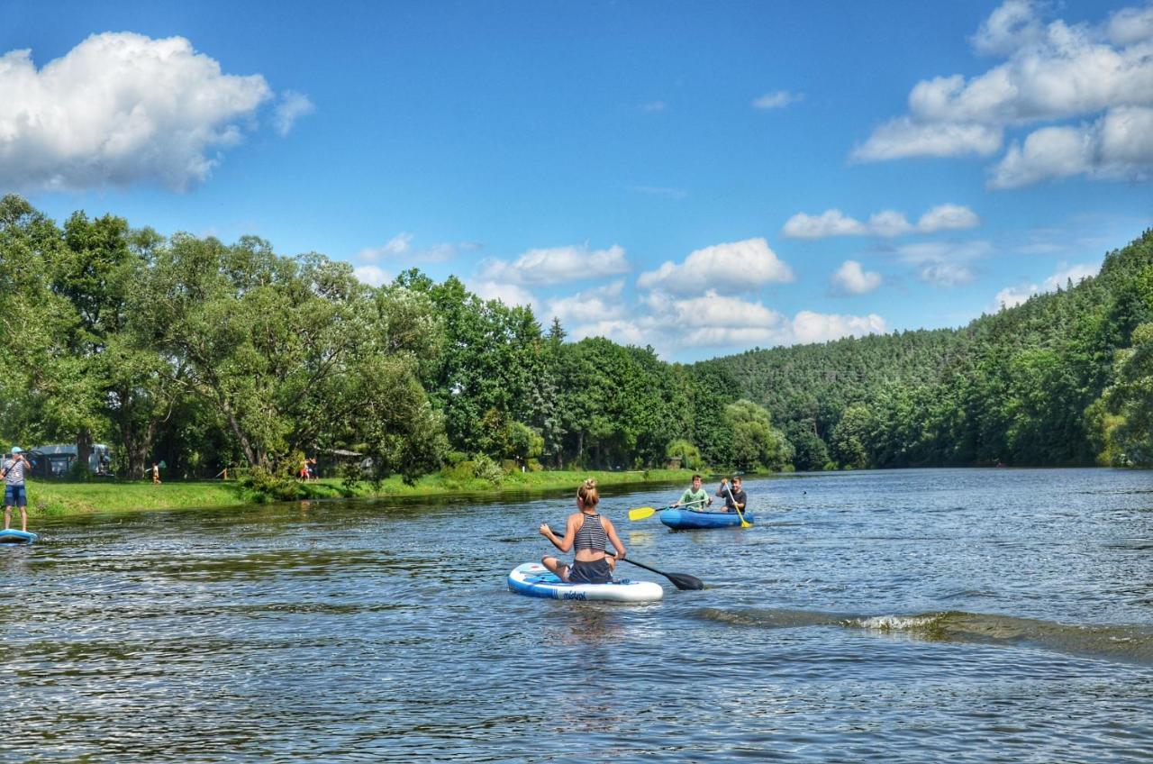 Camping Prima Týn nad Vltavou Dış mekan fotoğraf
