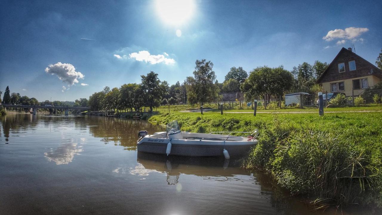 Camping Prima Otel Týn nad Vltavou Dış mekan fotoğraf