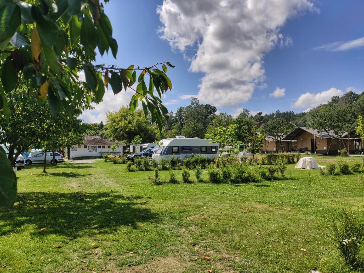 Camping Prima Otel Týn nad Vltavou Dış mekan fotoğraf