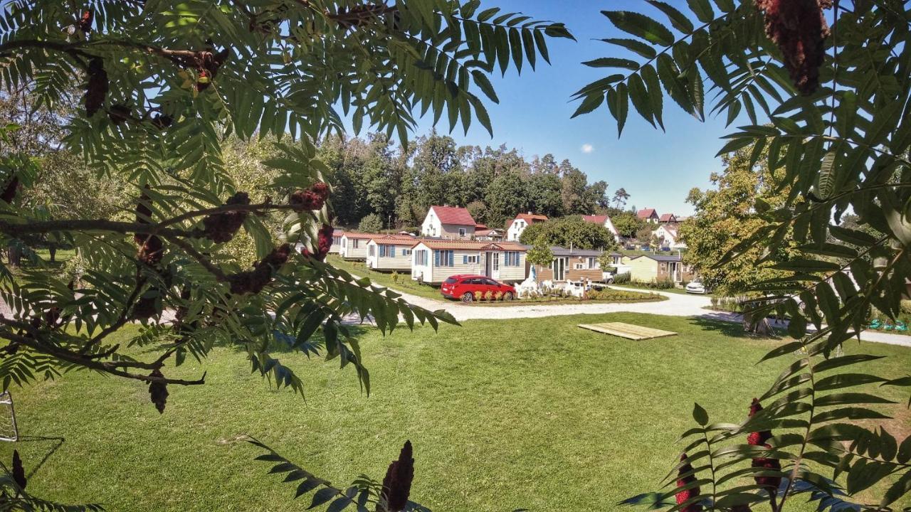 Camping Prima Otel Týn nad Vltavou Dış mekan fotoğraf